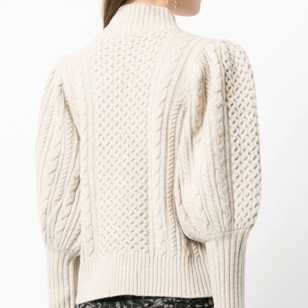 Sea New York Cable Knit Turtleneck Sweater - Picture 4 of 14
